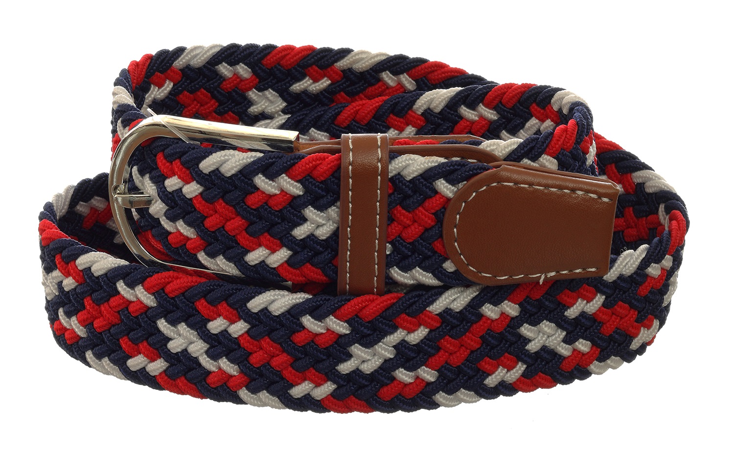 ������ Elastic Belt Dark Blue-white-red