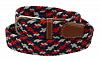 ������ Elastic Belt Dark Blue-white-red