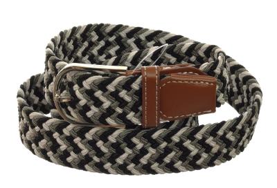 ������ Elastic Belt White-black-gray